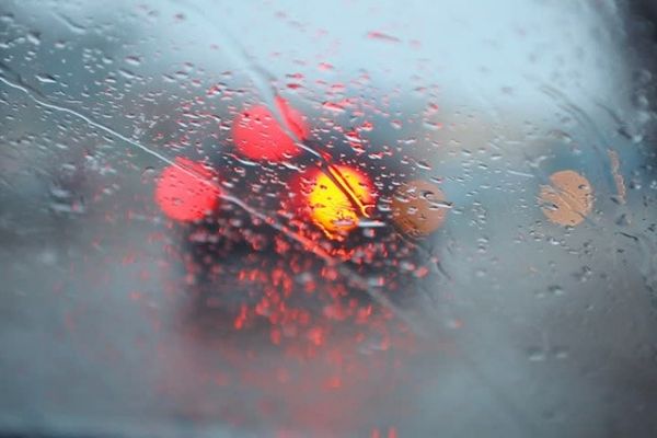 driving in heavy rain