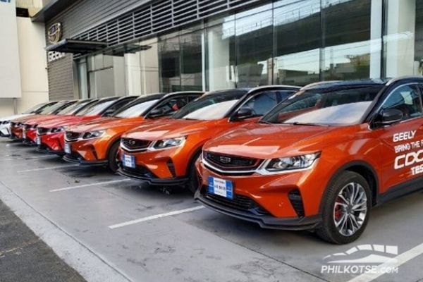 For now, the sold model Geely Philippines is selling is the Coolray A picture of the Geely Coolray