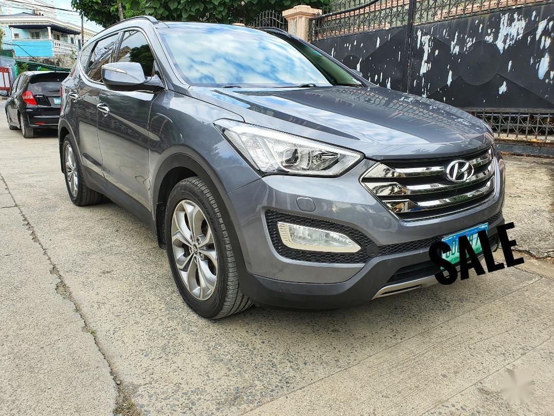 Selling Grey Hyundai Santa Fe 2013 in Manila 755307