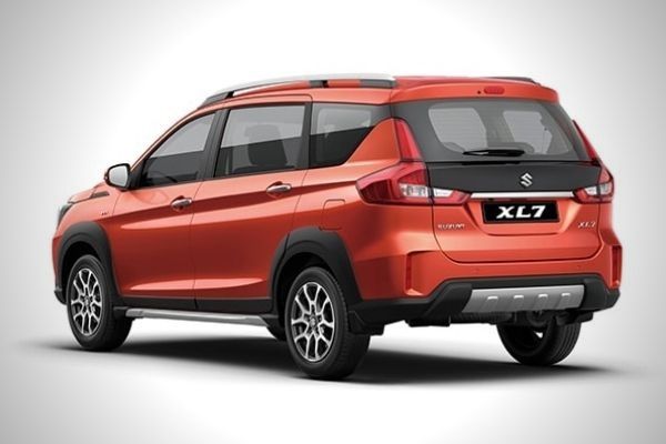A picture of the XL 7's rear