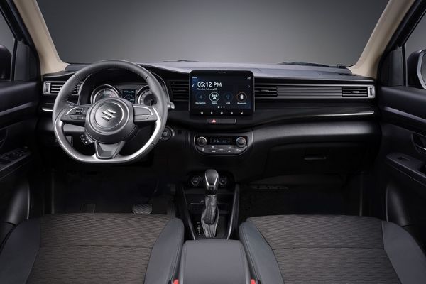 A picture of the dashboard of the XL7
