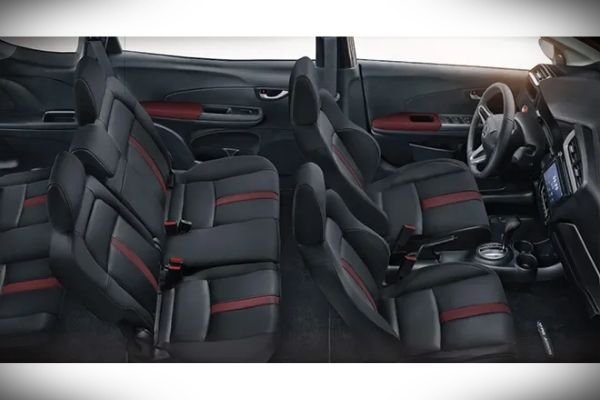 A picture of the Honda BR-V's interior
