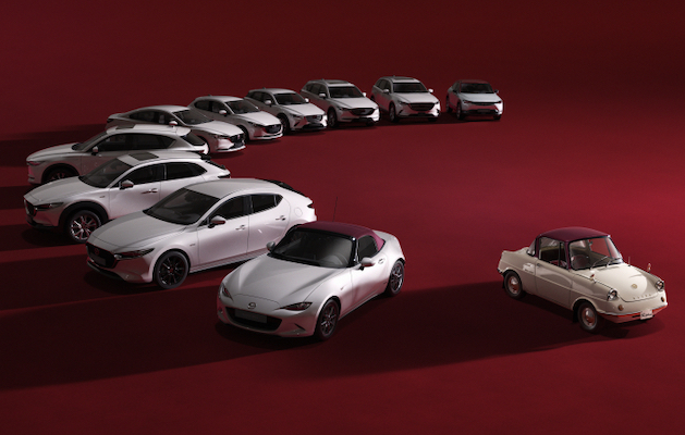 Mazda’s 100th Anniversary Special Edition cars look captivating