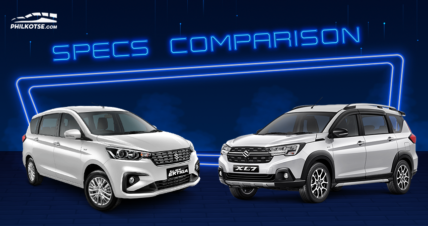  Suzuki XL7 vs Ertiga comparación Hoja de especificaciones batalla