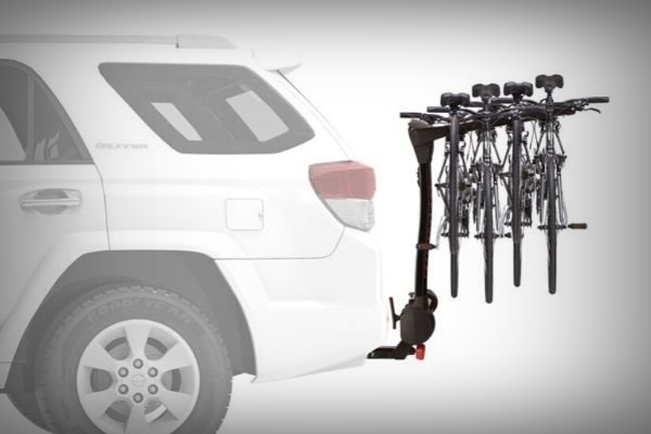 car bike rack hitch mounted