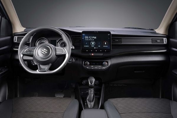 A picture of the interior of the Suzuki XL7