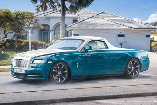 What would a Ferrari or Rolls-Royce pickup look like?