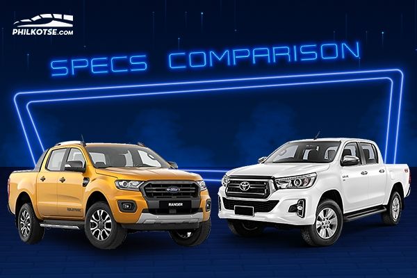 2020 Ford Ranger Vs Toyota Hilux Comparison: Spec Sheet Battle