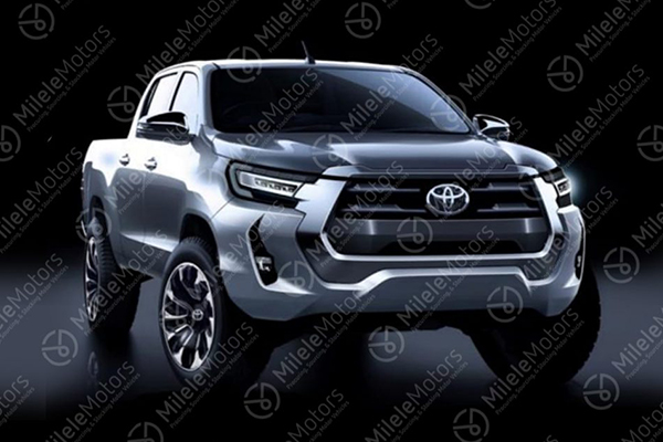 2021 Toyota Hilux facelift leaked with Tacoma-inspired design