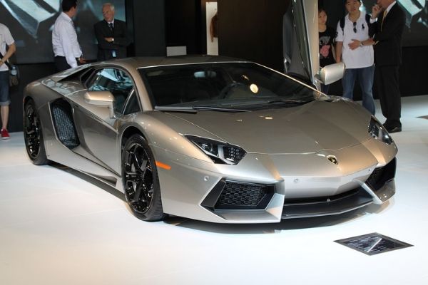 Does a front-engine Lamborghini Aventador tickle your fancy?