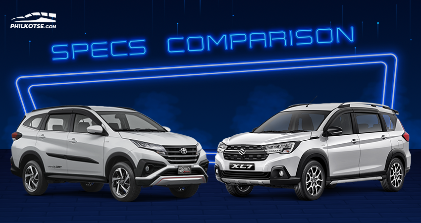 2020 Suzuki XL7 vs Toyota Rush Comparison: Spec Sheet Battle