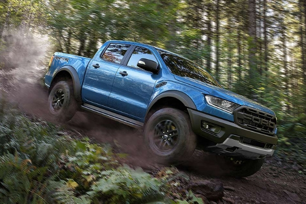 What's the top speed of the Ford Ranger Raptor?