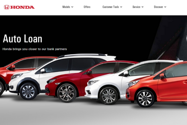 Honda PH allows online auto loan application with its list of partner banks