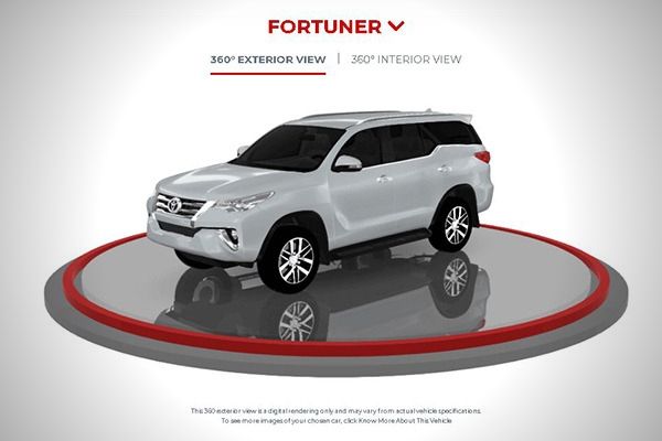 Toyota PH's new online showroom is the closest we'll get to a configurator