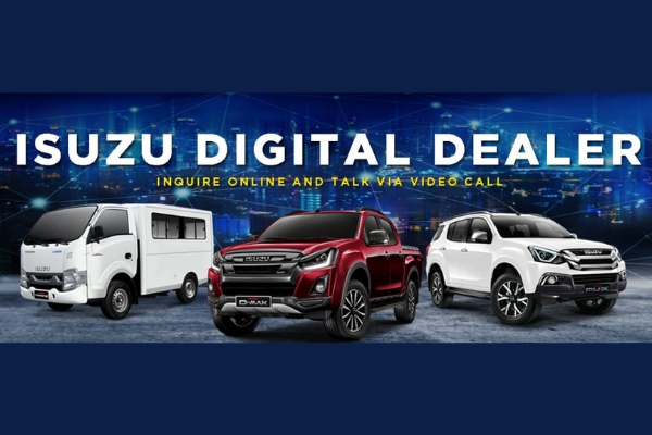 You may now inquire for an Isuzu vehicle through video call