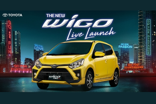 2020 Toyota Wigo facelift set for online debut plus live band performance