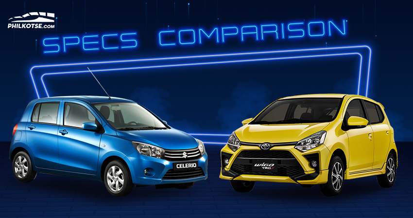 2020 Toyota Wigo vs Suzuki Celerio Comparison: Spec Sheet Battle