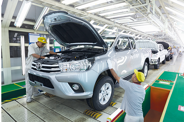 Car production in Southeast Asia still isn't back to normal