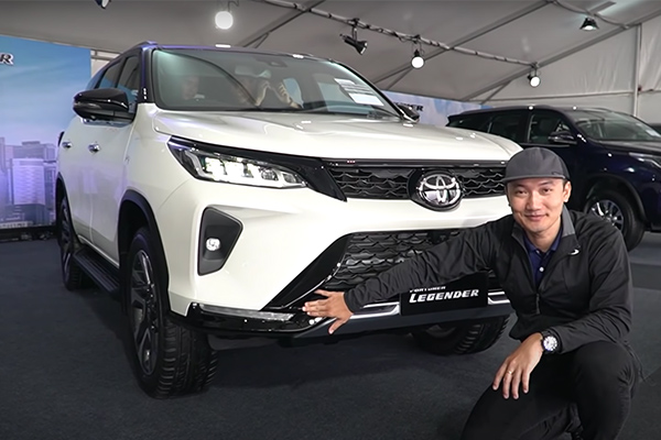 See what's special with Toyota Fortuner Legender in this walkaround video
