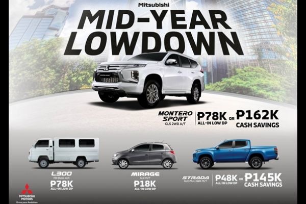 Mitsubishi PH promos let you drive home a Mirage for as low as P18K
