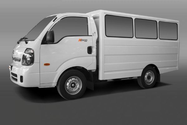 New Kia K2500 units for shuttle use to come with plastic dividers