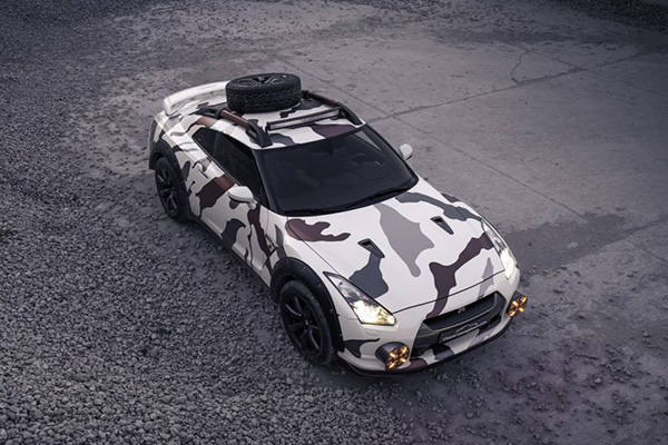 Believe it or not, a Nissan GT-R off-roader called Godzilla 2.0 exists