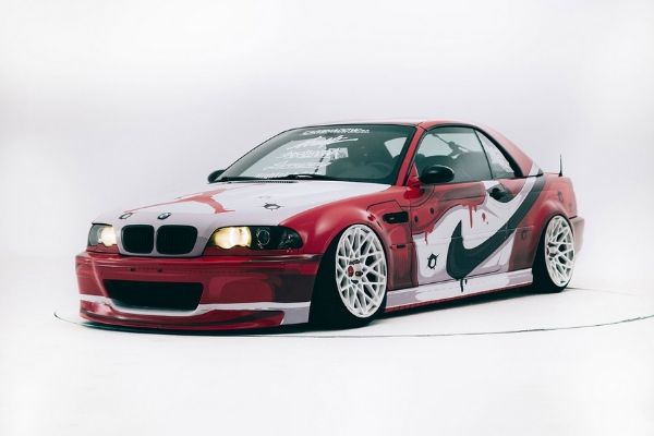 This Air Jordan themed BMW is for die-hard fans of the GOAT