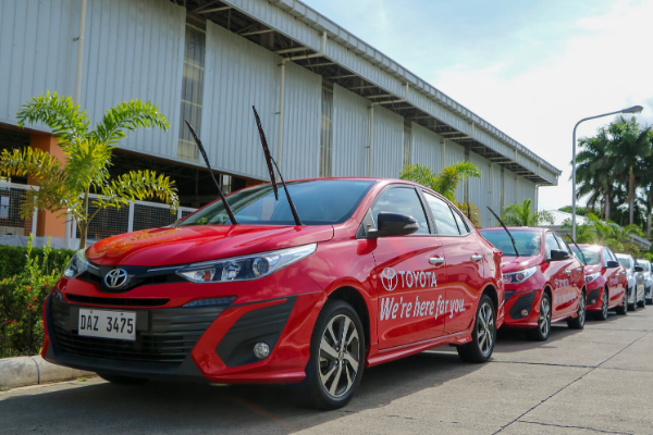 Toyota PH donates 17 Vios units to DOH