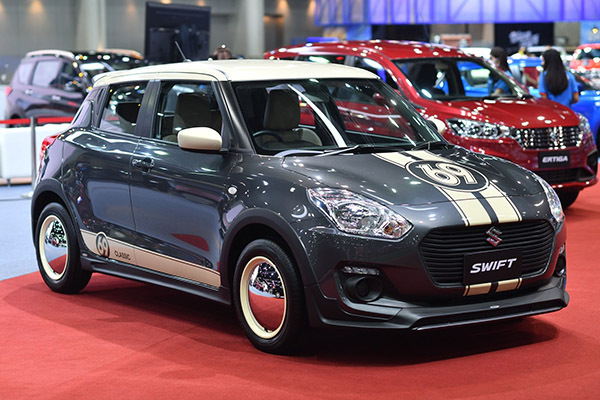 This Suzuki Swift from Thailand looks sophisticatedly gorgeous