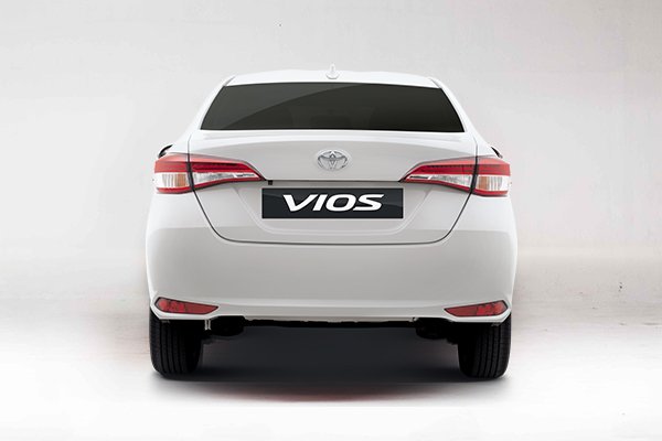 Rear of the 2020 Toyota Vios