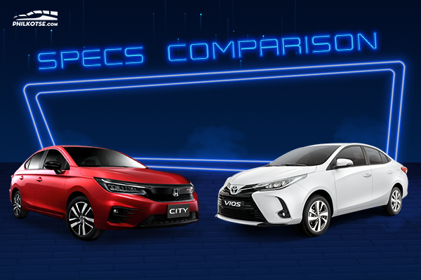 2020 Toyota Vios G vs Honda City RS Turbo: Specsheet comparison