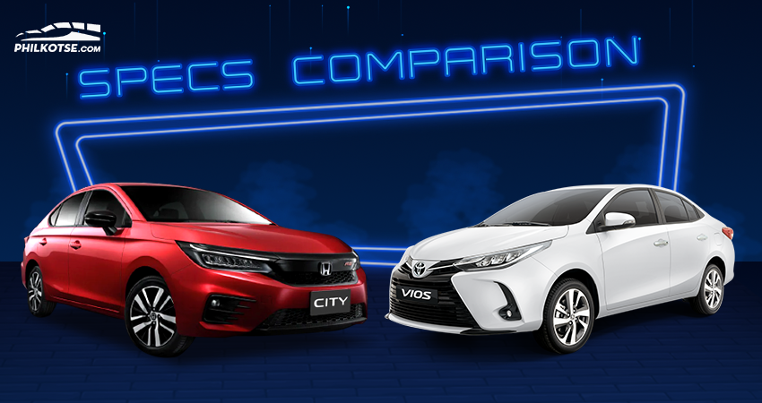 2020 Toyota Vios G vs Honda City RS Turbo: Specsheet comparison