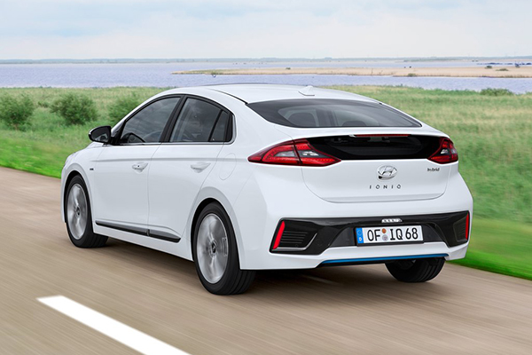 Hyundai Ioniq Hybrid Rear Hyundai Ioniq Hybrid Rear