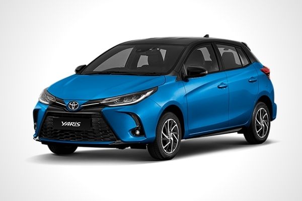 This is the 2021 Toyota Yaris with the new Vios face