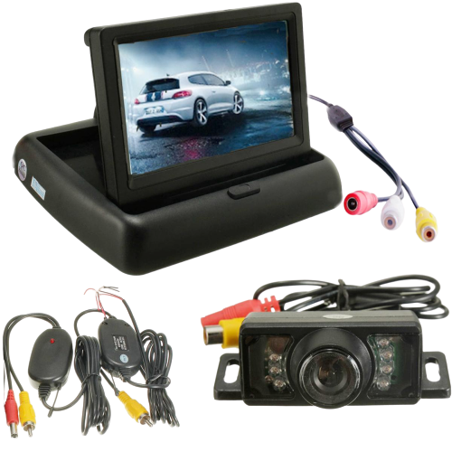 car android system with reverse camera