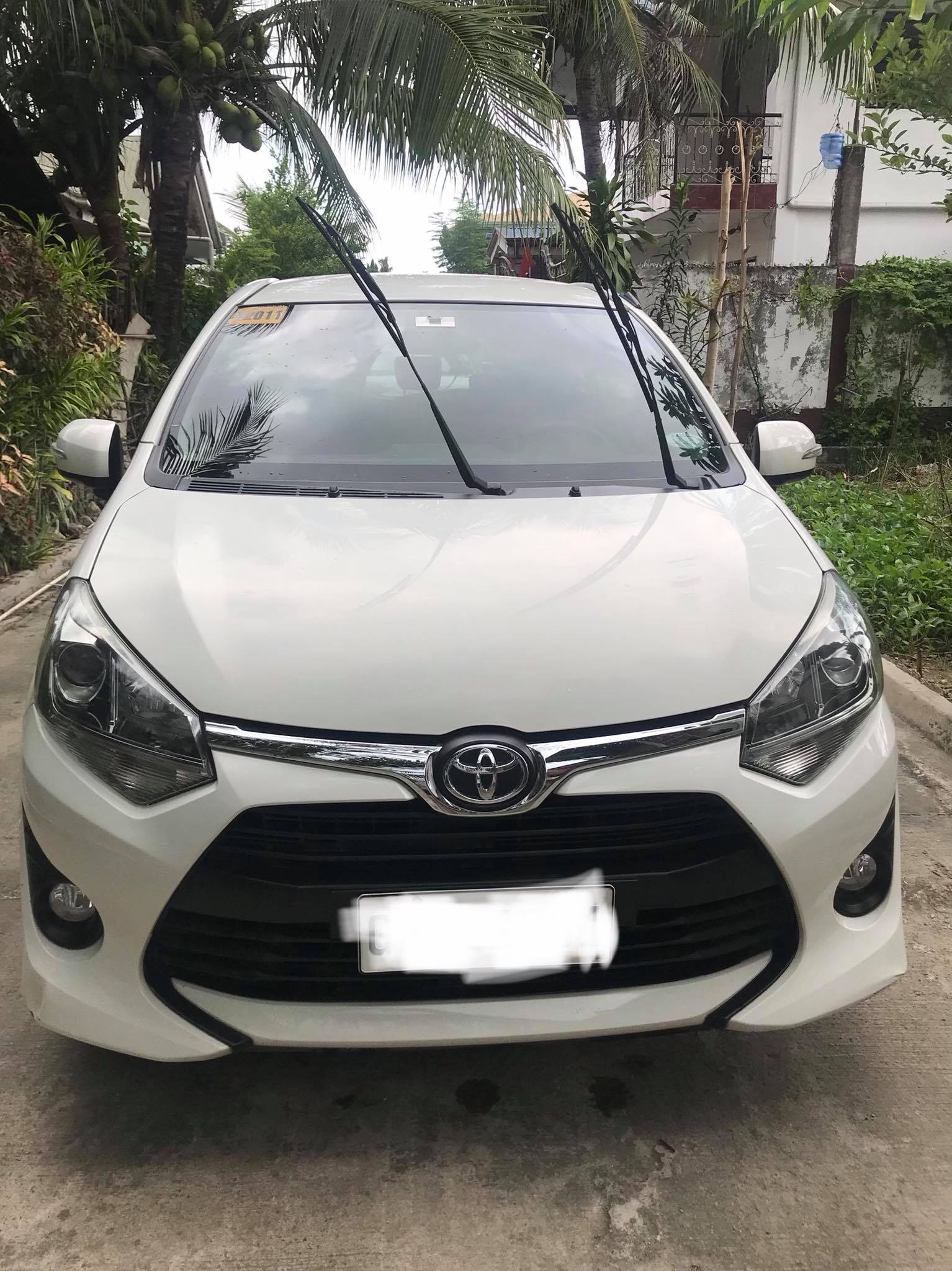 White Toyota Wigo 1.0 G A/T 2017 at good price for sale in Cebu 771051