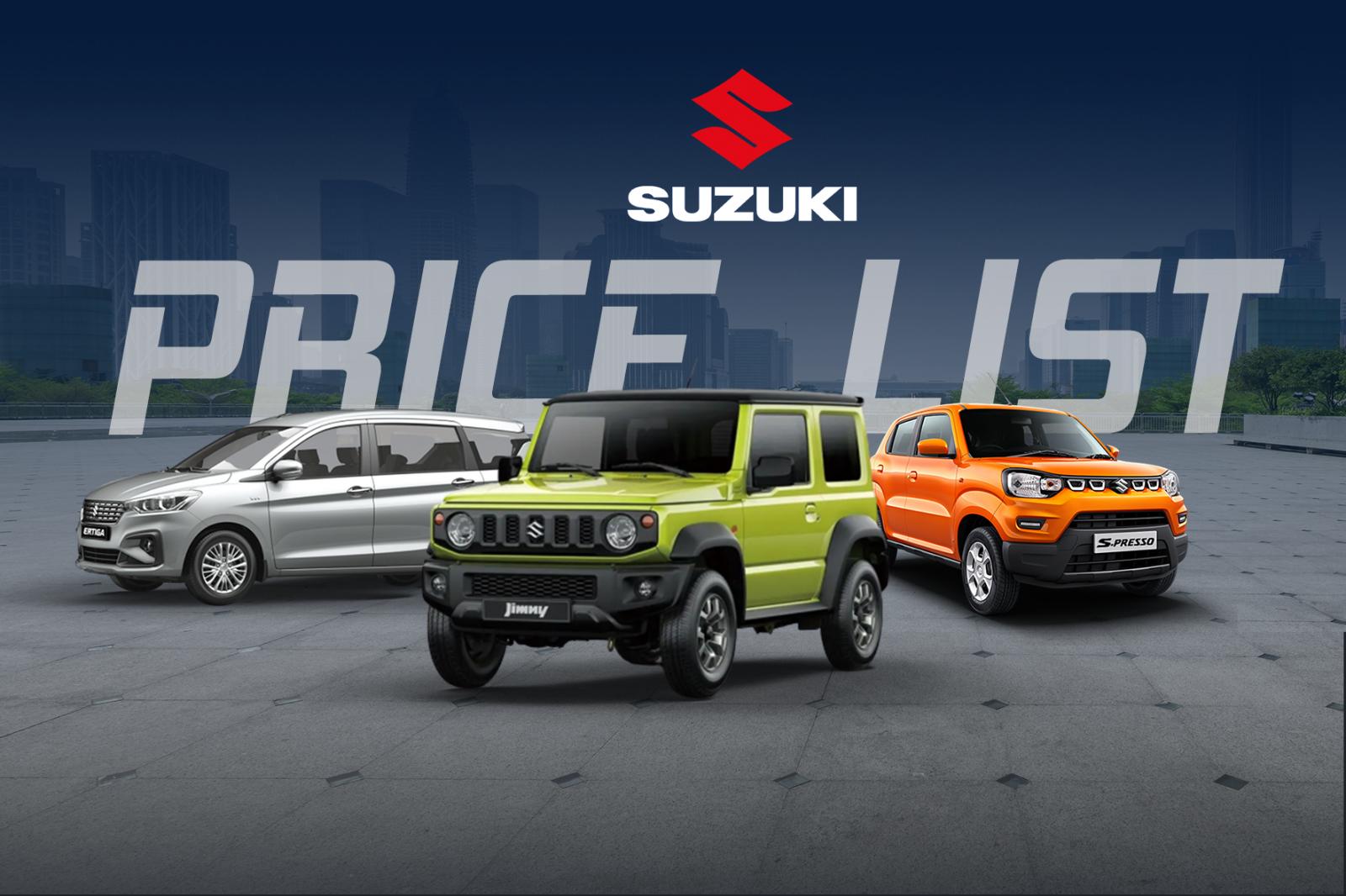 Suzuki Philipines 2023 Price List Car Promos & 360 photos
