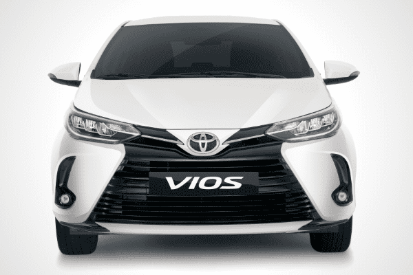 Note that Toyota is has a very large dealership network and that means easier access to after-sales services. A picture of the Toyota Vios front