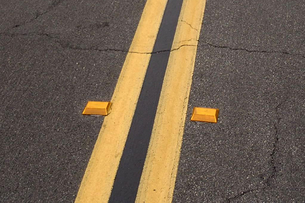 What Does a Double Solid Yellow Line Mean?