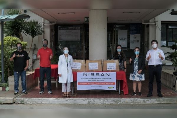 Nissan PH shows support for RITM frontliners by donating 1,100 meals