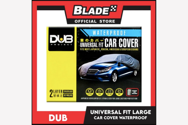 Dub Car Cover Hatchback Waterproof w/ Storage Bag Fits for Toyota