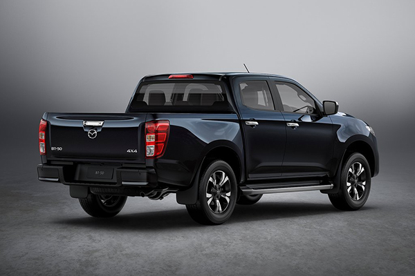 A picture of the rear of the Mazda BT-50