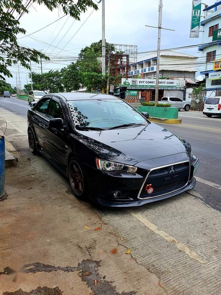 Mitsubishi lancer 10 black