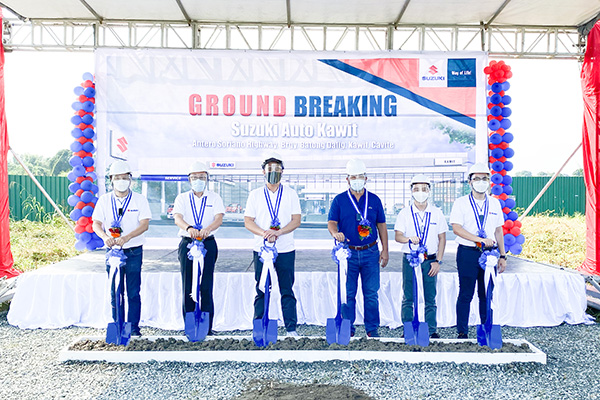 Suzuki breaks ground for its next dealership south of Metro Manila