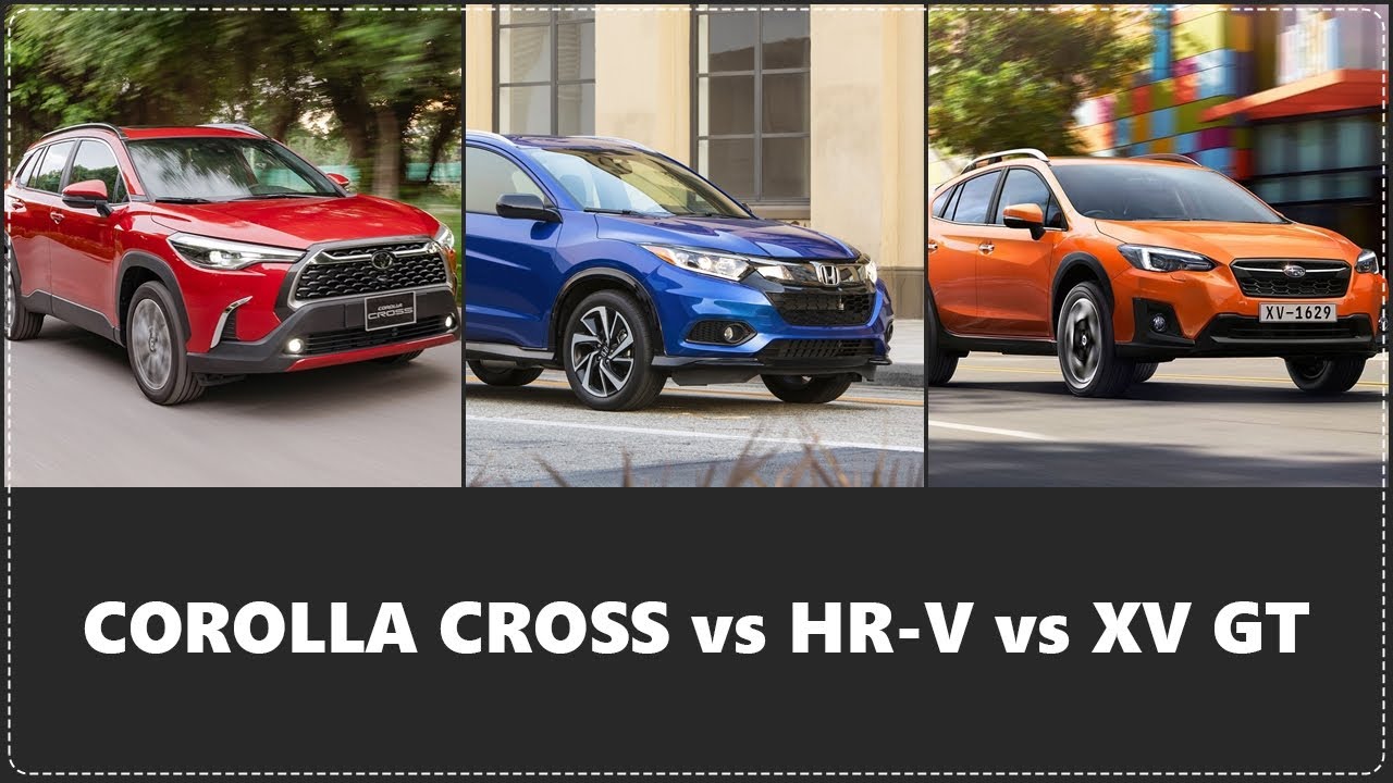 2021 Toyota Corolla Cross vs Subaru XV vs Honda HR-V: It’s a newcomer