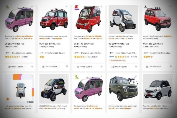 Electric car deals price list