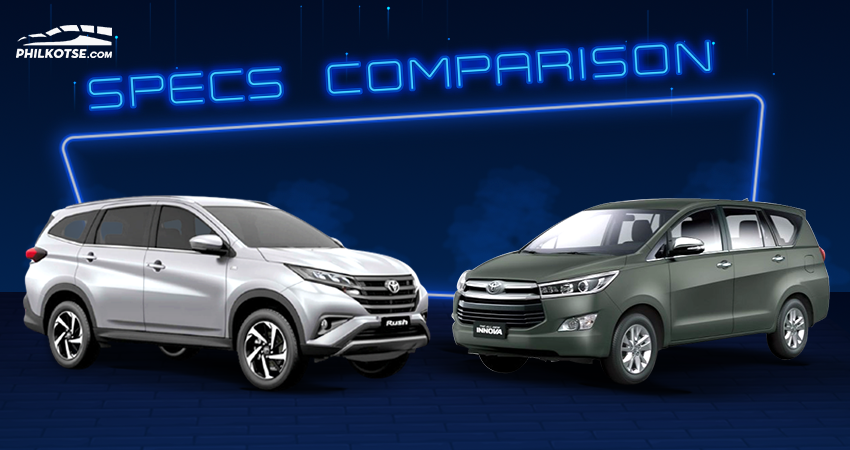 Sib Duel: Toyota Rush vs Innova MPV Specs Comparison