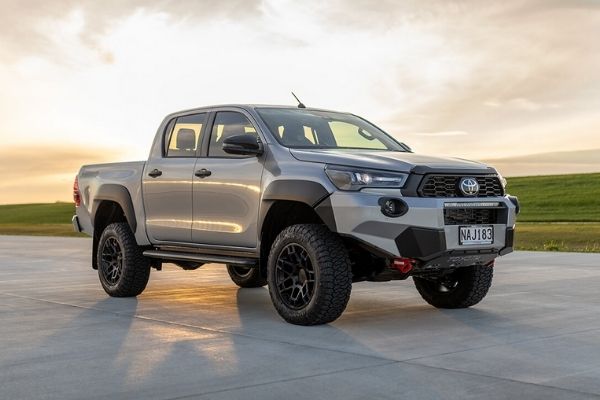 2021 Toyota Hilux Mako is an angry looking truck