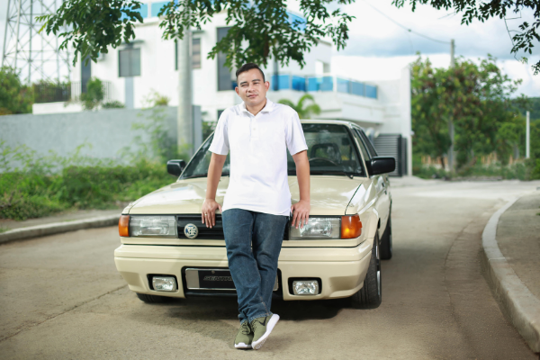The love affair between this man and his Nissan California