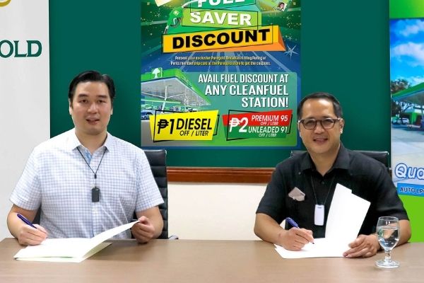 Get generous fuel discounts with Cleanfuel and Puregold